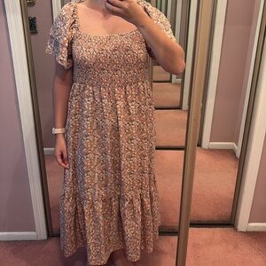 Ditsy Floral Dress SHEIN Curve 0XL